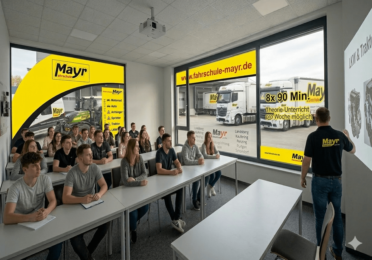 LKW und Traktor Unterricht