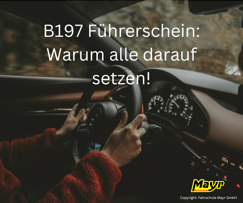 „B197 Führerscheinausbildung in einem modernen Automatik-Fahrzeug in Landsberg am Lech